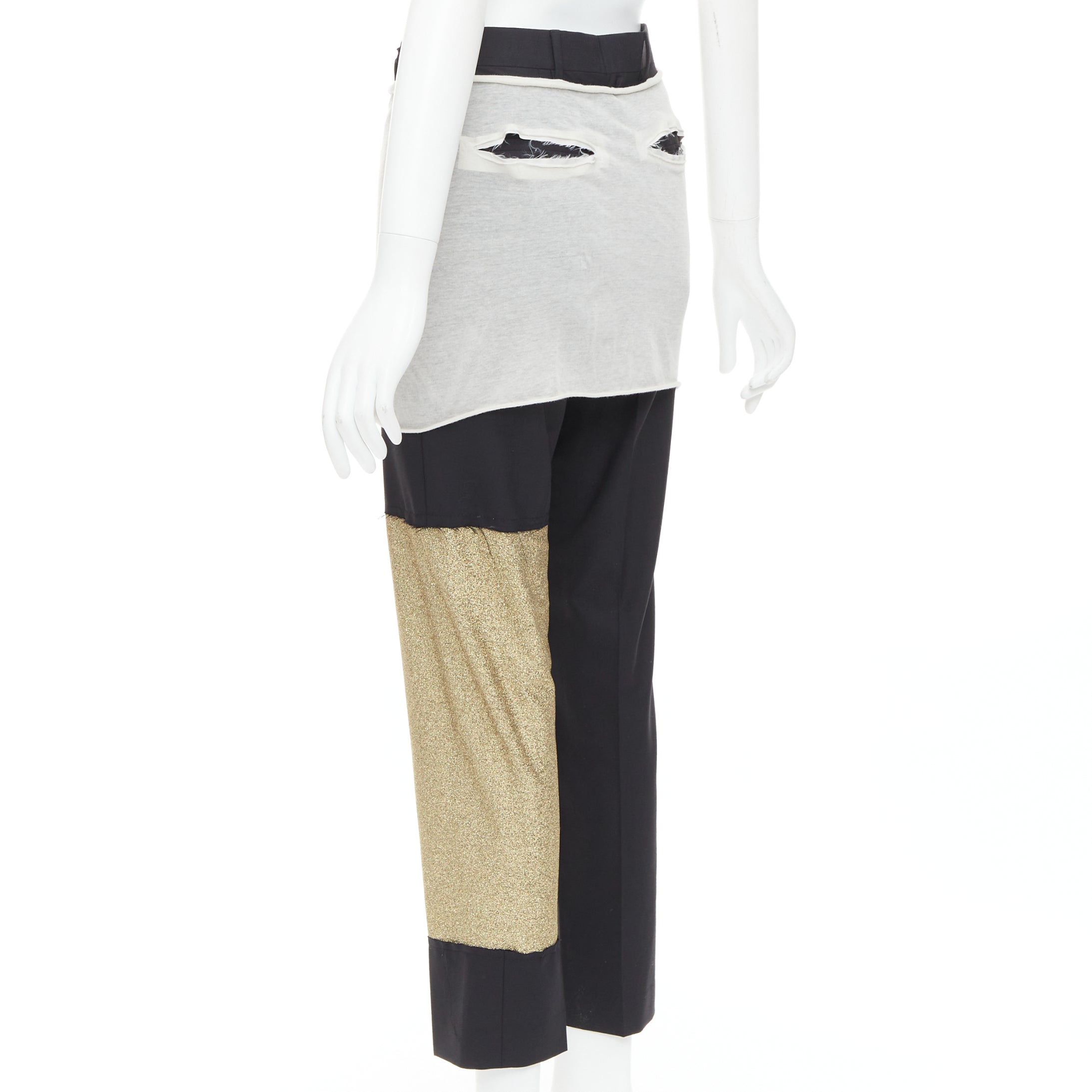 Rick Owens Patchwork Pants - Detail 1