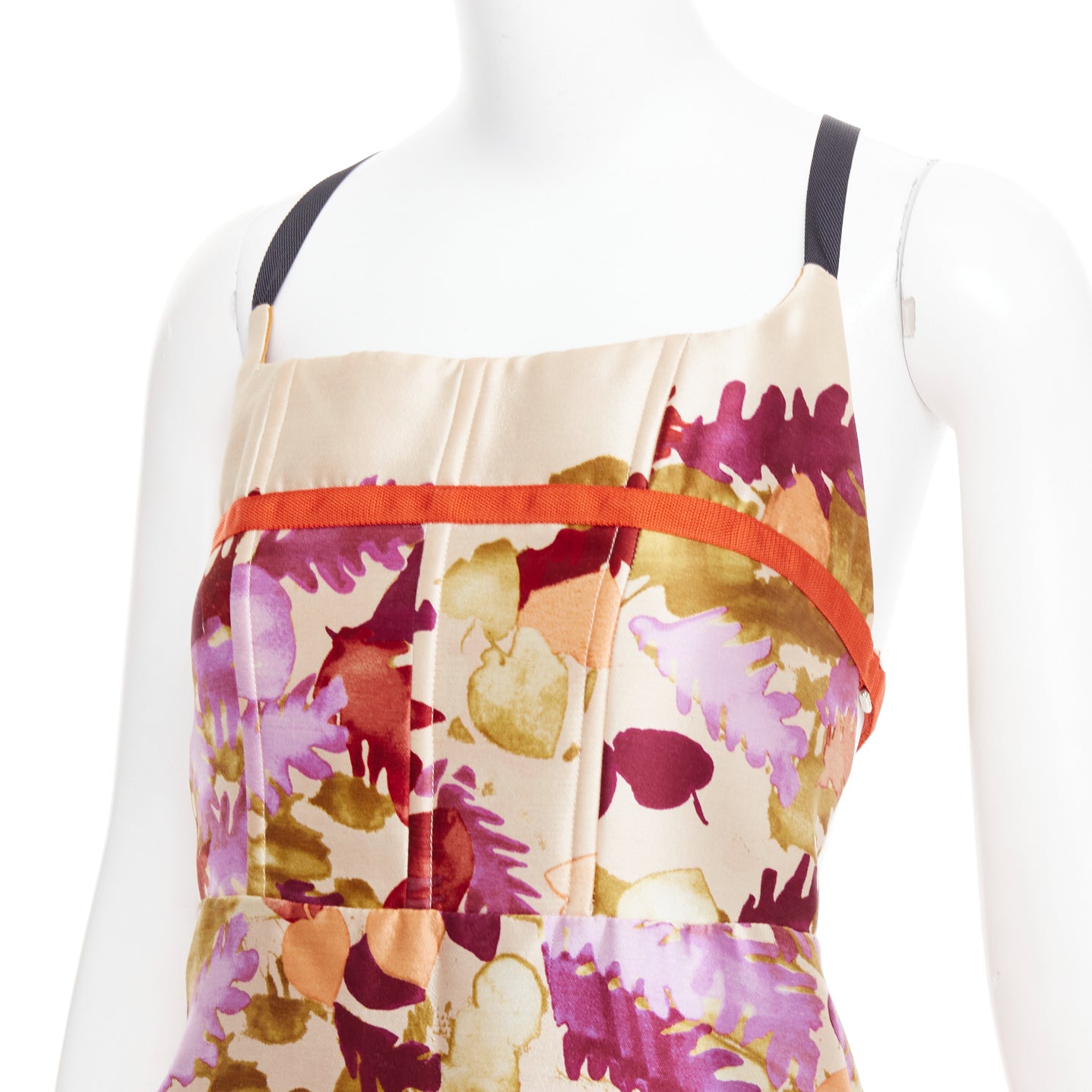 Prada Floral Bondage Dress - Image 10