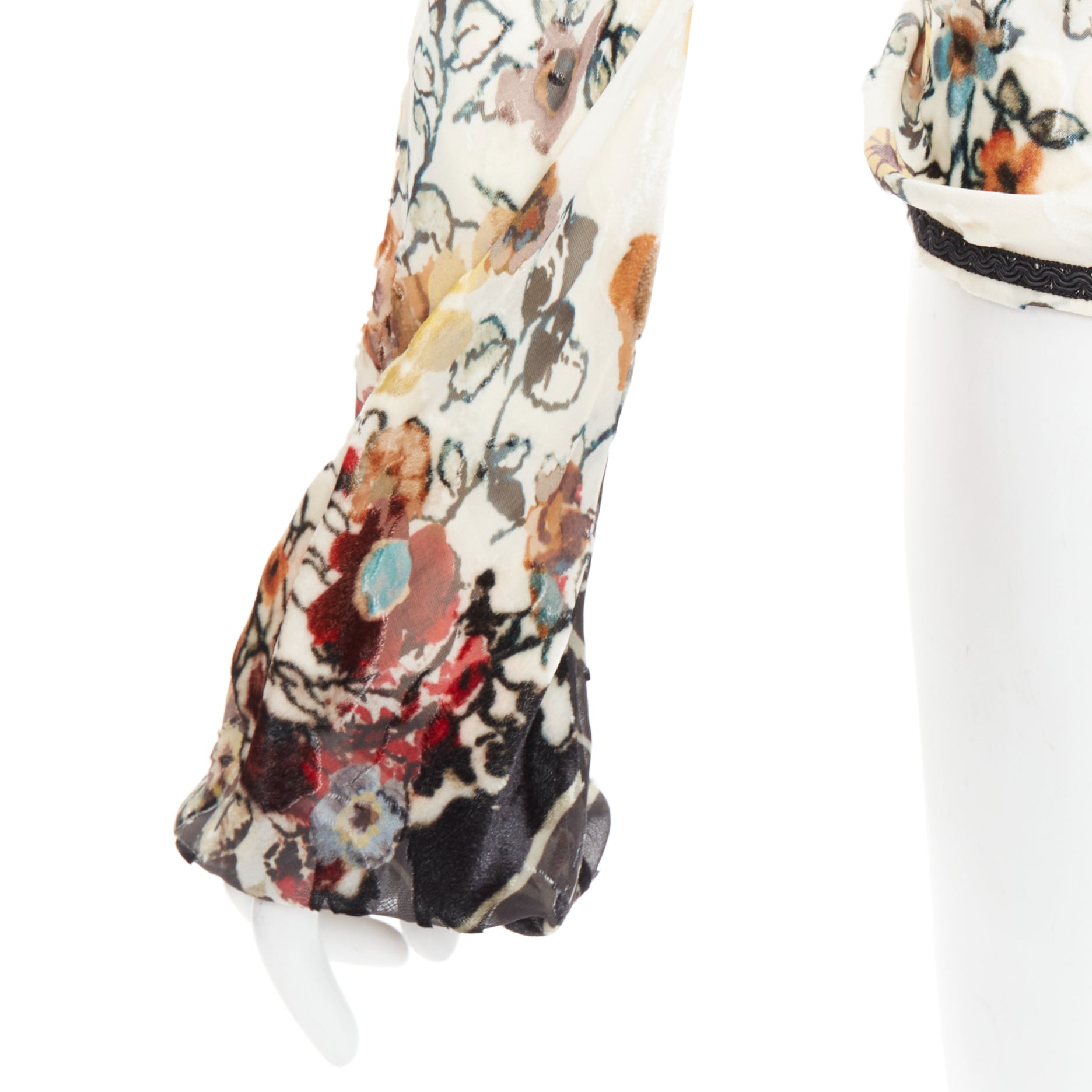 Jean Paul Gaultier Floral Devore Top - Detail 2