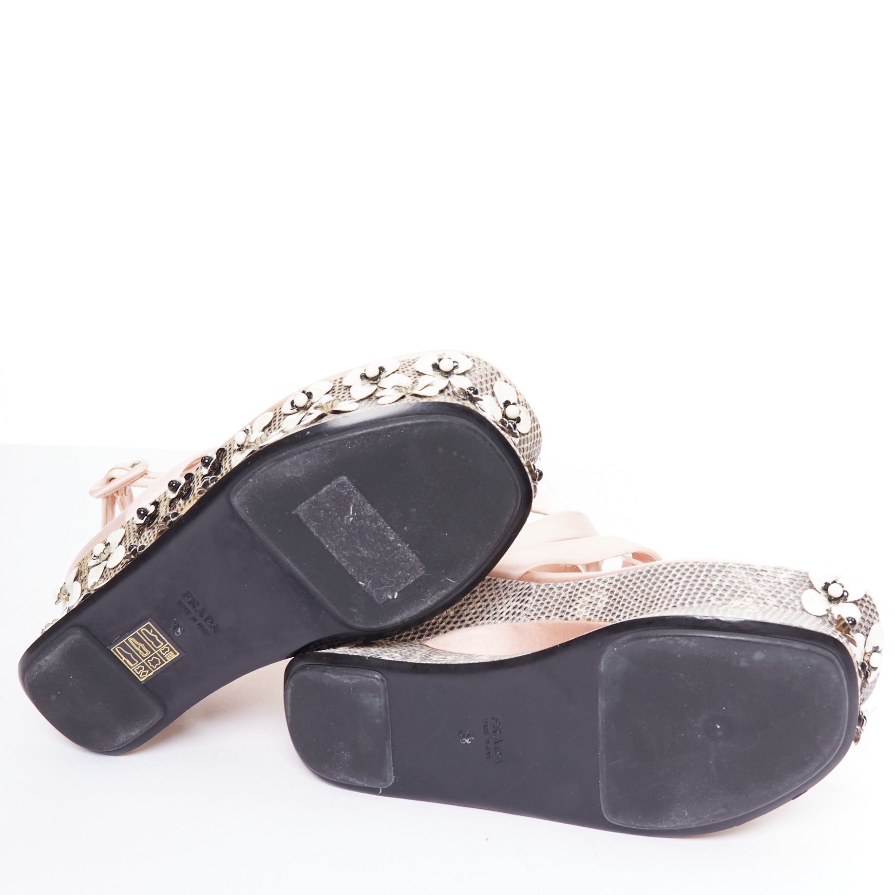 Prada Floral Geisha Platforms - Image 13