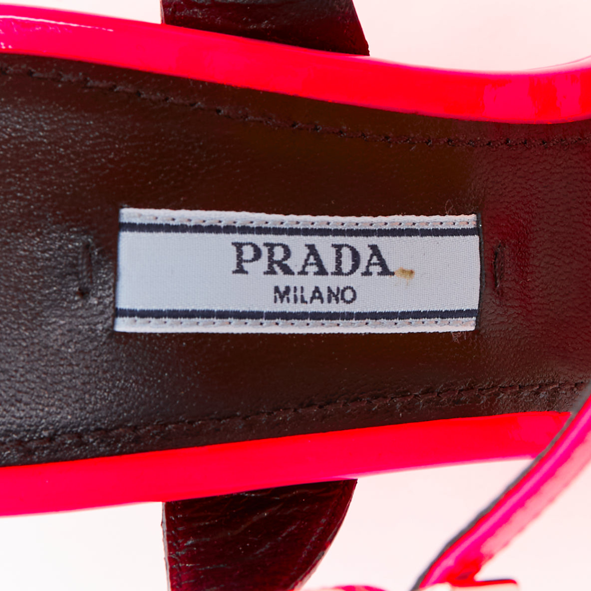 Prada Flame Wedge Sandal - Image 11