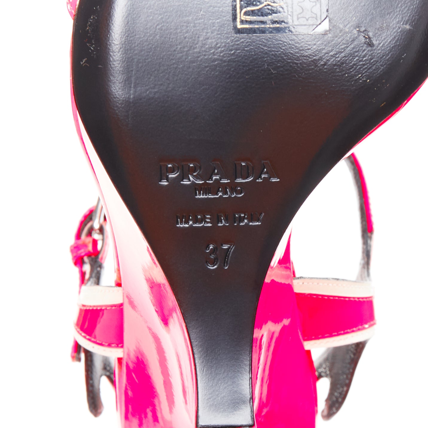 Prada Flame Wedge Sandal - Image 12
