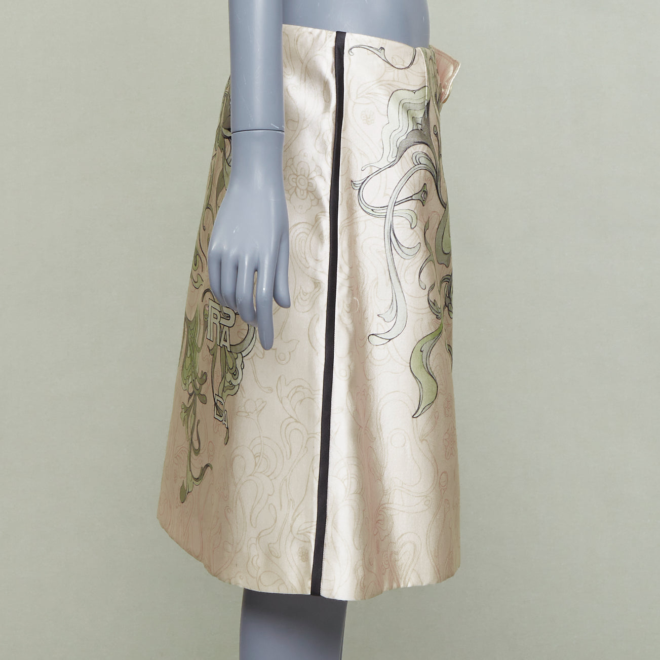 Prada Fairy Print Skirt - 4