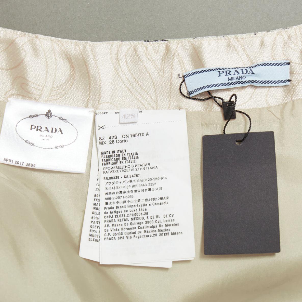 Prada Fairy Print Skirt - Image 10