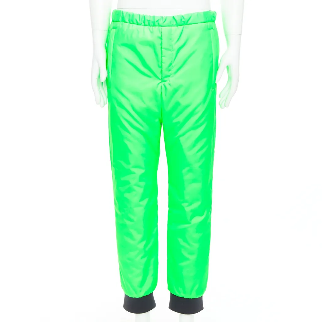 Prada SPG52M Green Polyester Never worn, with tag - Front View
