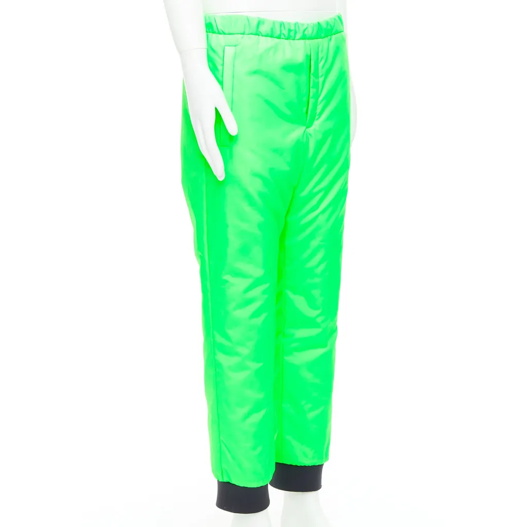 Prada SPG52M Green Polyester Never worn, with tag - Inside View