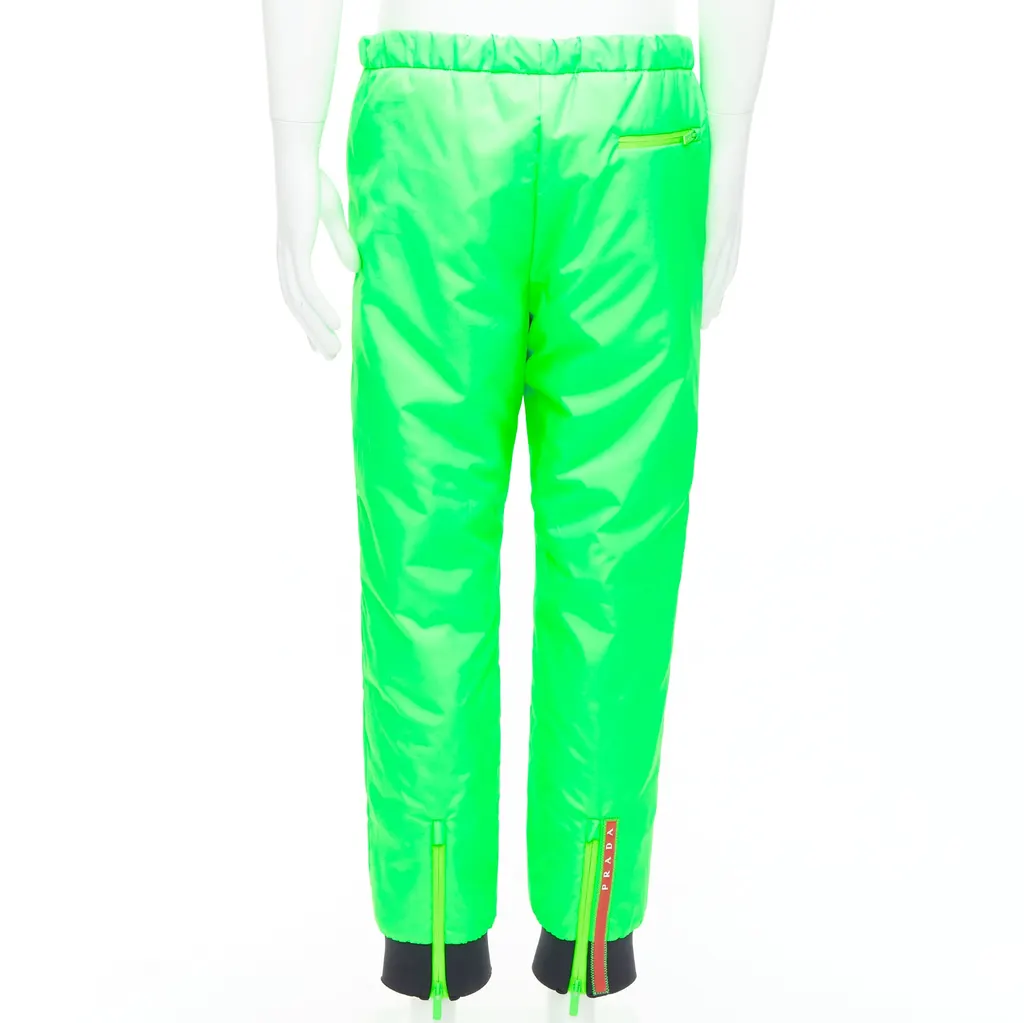 Prada SPG52M Green Polyester Never worn, with tag - Box View
