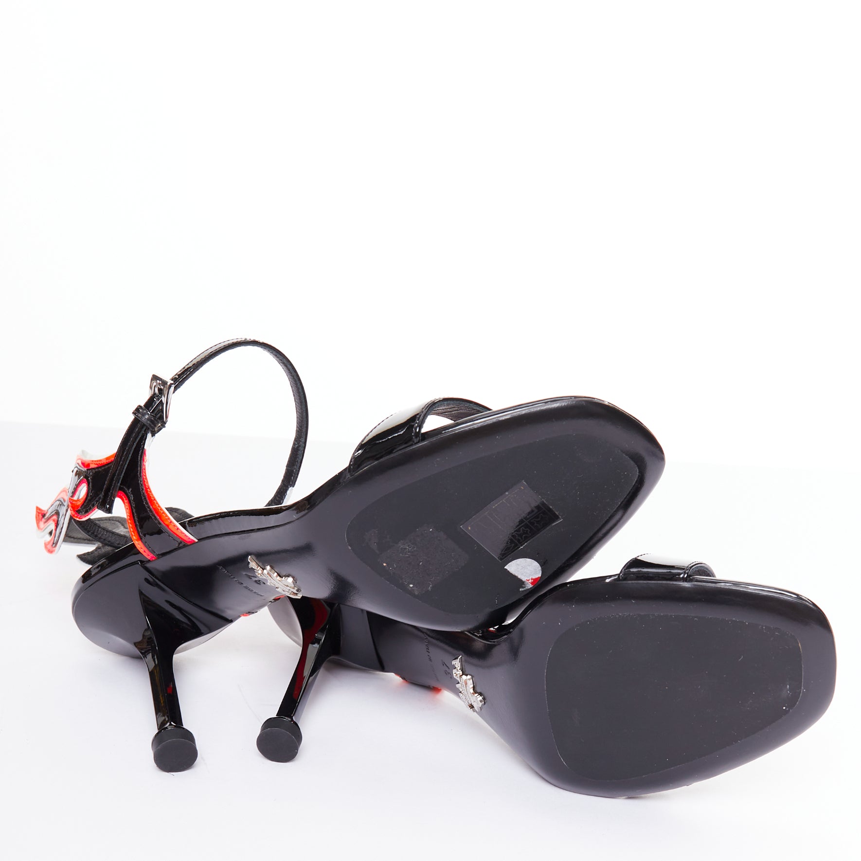 Prada Fire Mid Sandals - Image 13