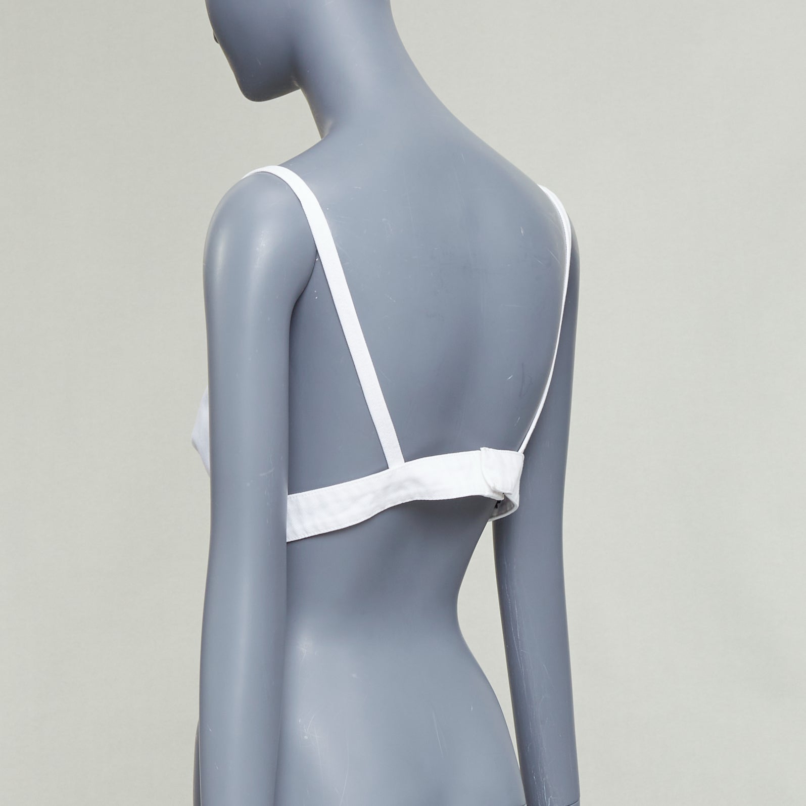 Prada Tweed Rubber Bustier - Detail 1