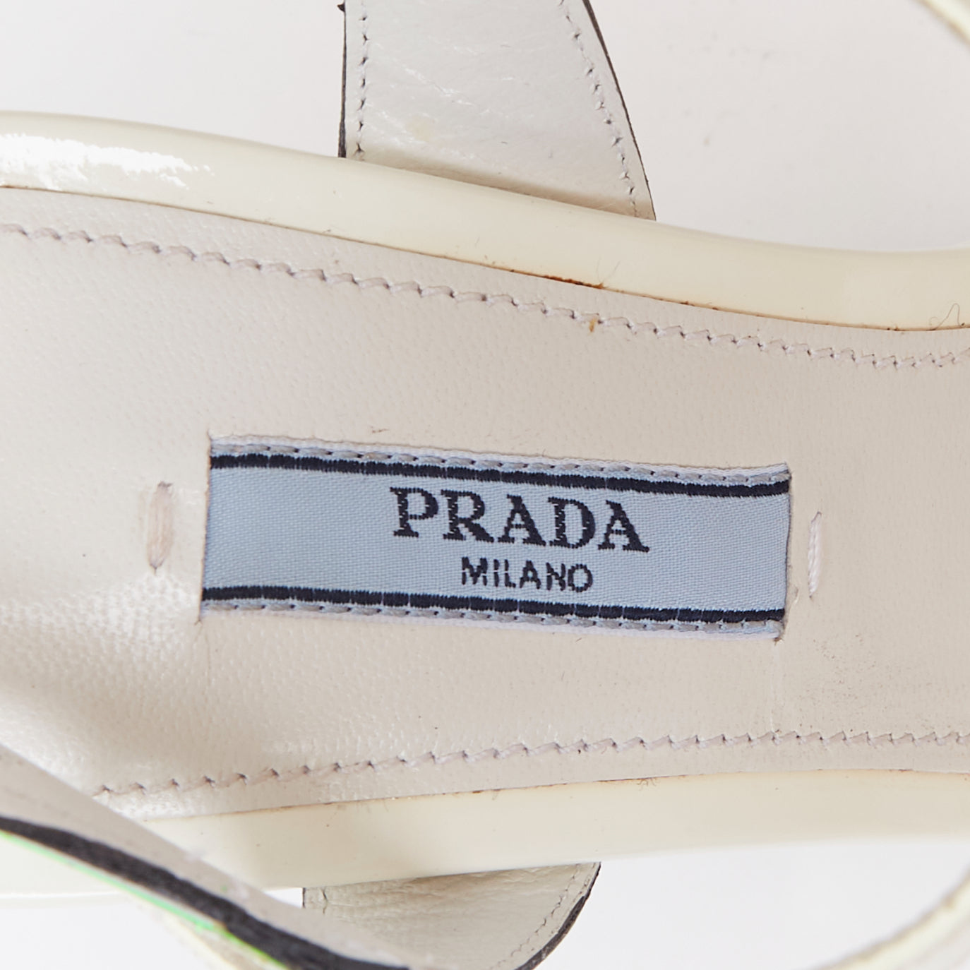 Prada Flame Wedge Sandal - Detail 2