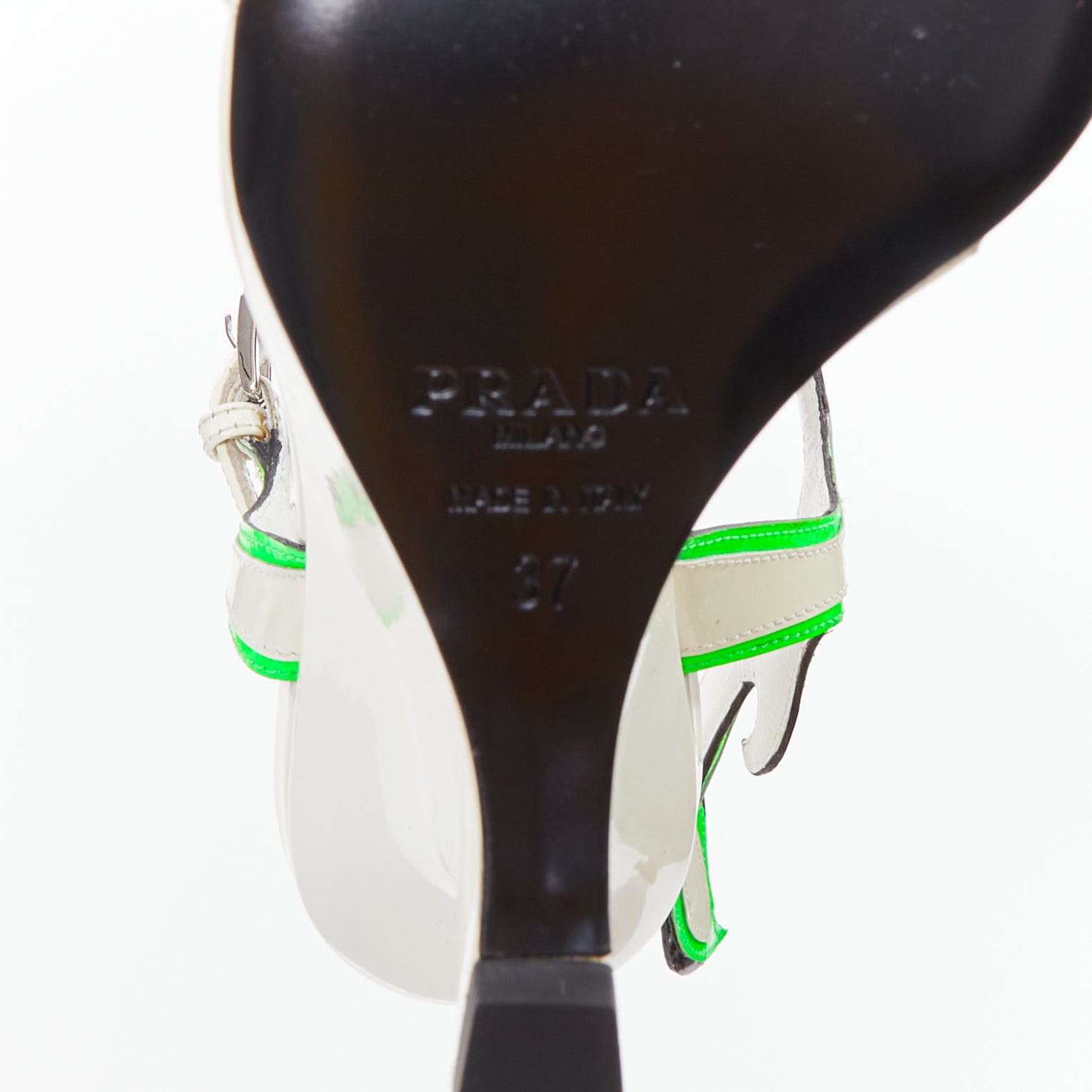 Prada Flame Wedge Sandal - Image 12