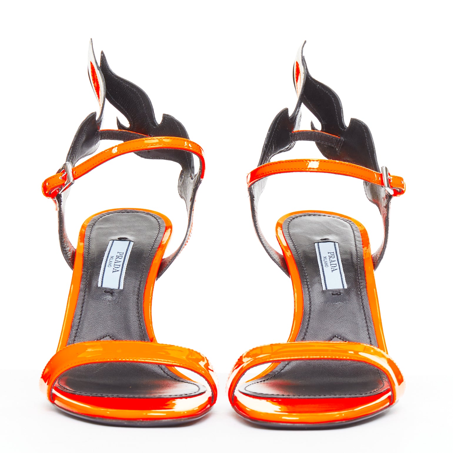 Prada Fire Mid Sandals - Image 6