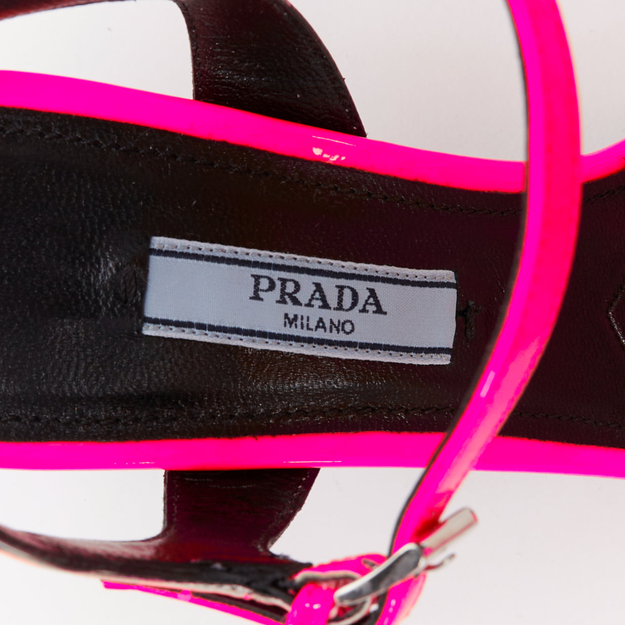 Prada Fire Mid Sandals - Image 11