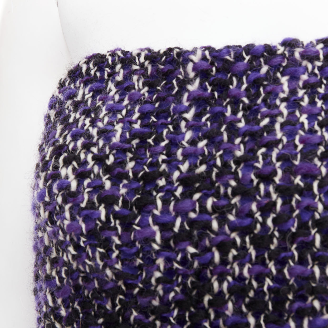 Prada Tweed Rubber Bustier - Detail 2