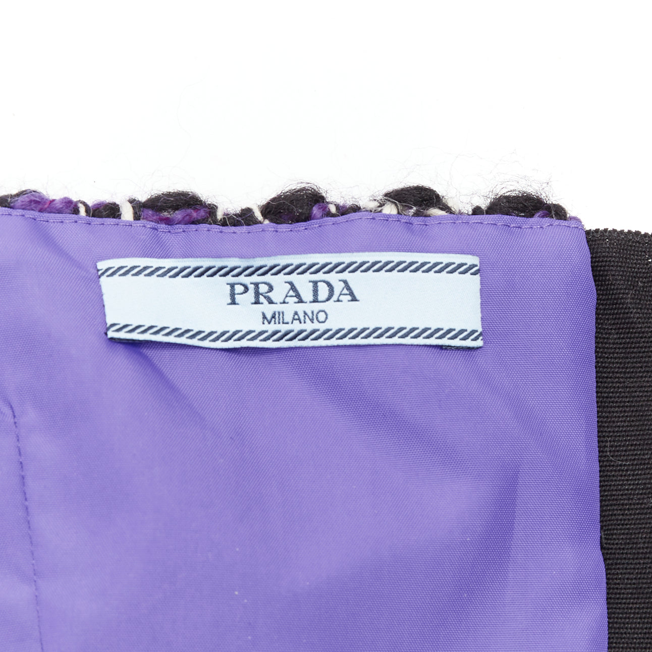 Prada Tweed Rubber Bustier - Image 11