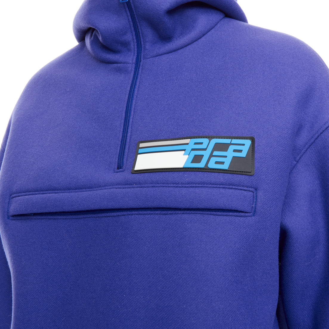 Prada Lacqured Hem Hoodie - Back view