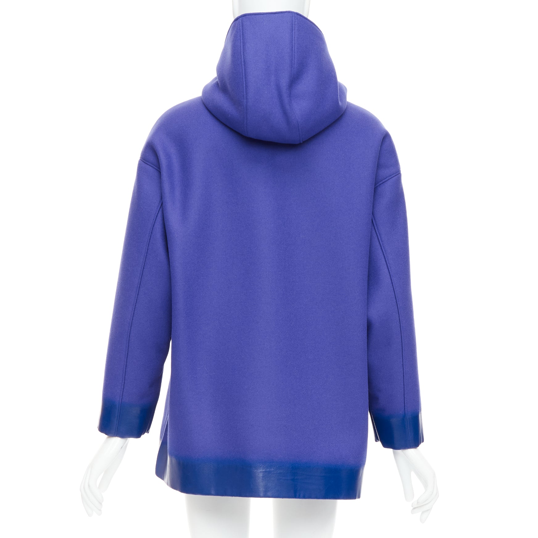 Prada Lacqured Hem Hoodie - Side view