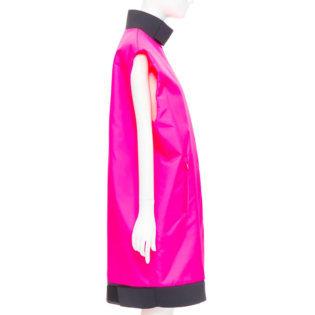 Prada Neon Pink Vest Pink Never worn, with tag - Model View