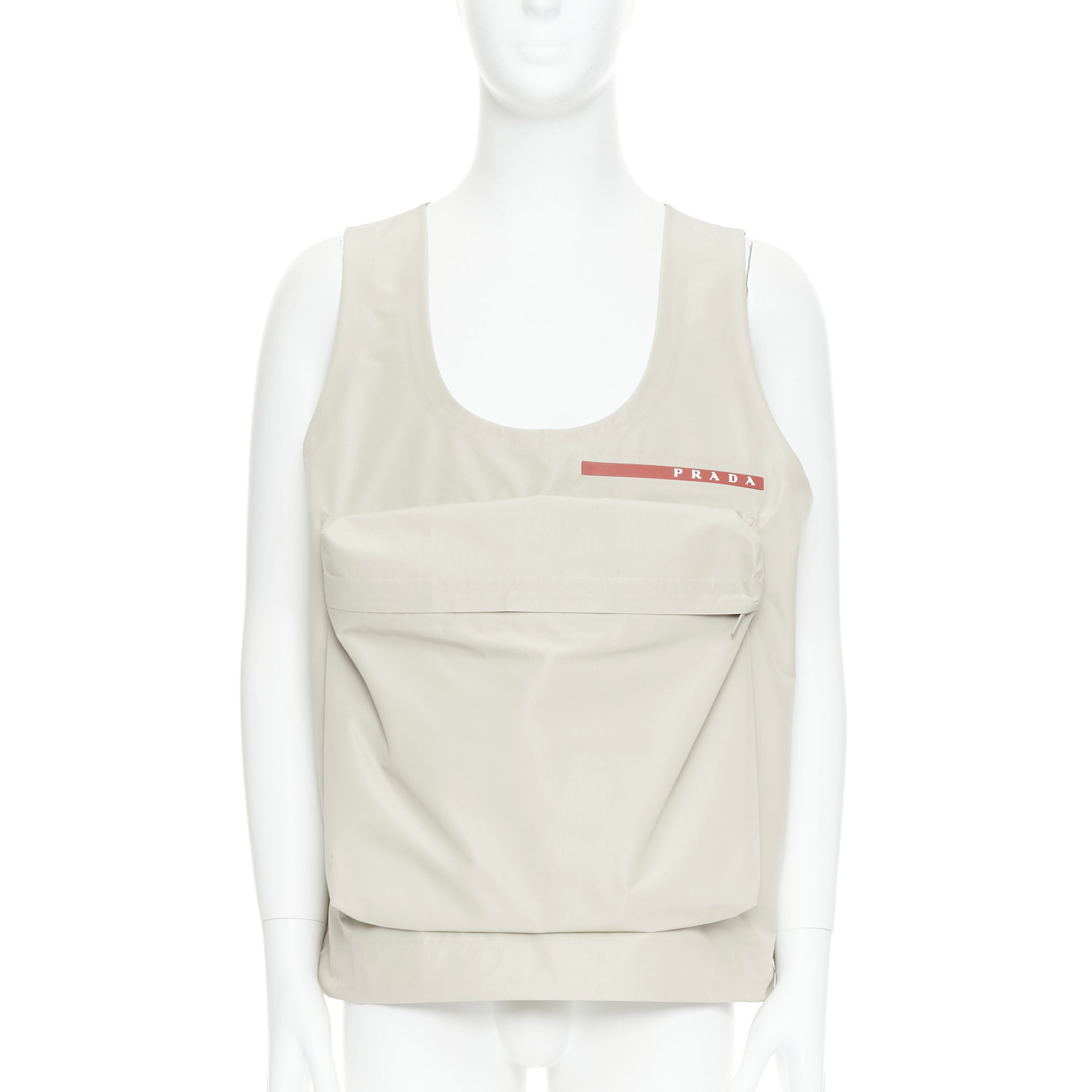 Prada Technical fabric vest