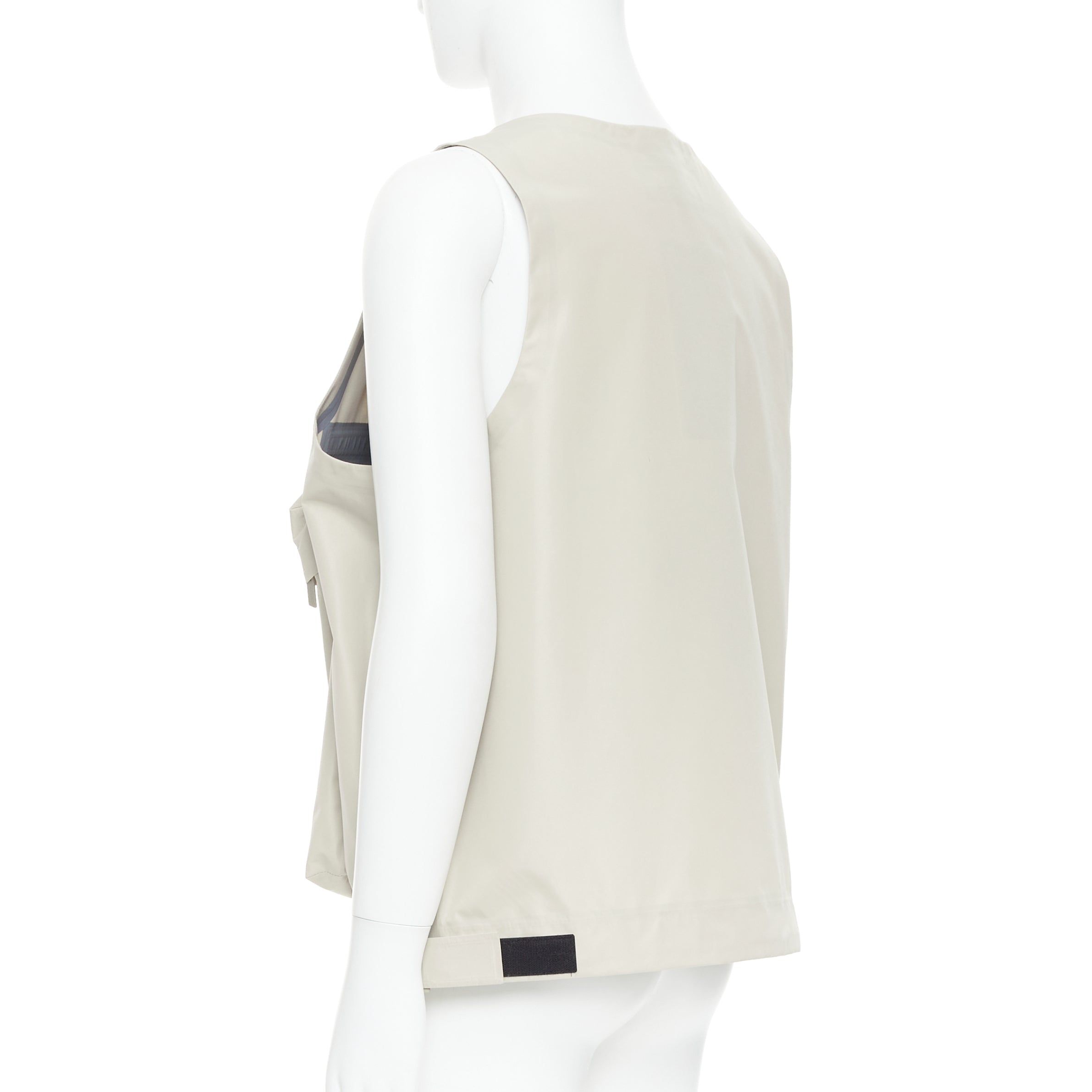 Prada Technical fabric vest - Detail 1