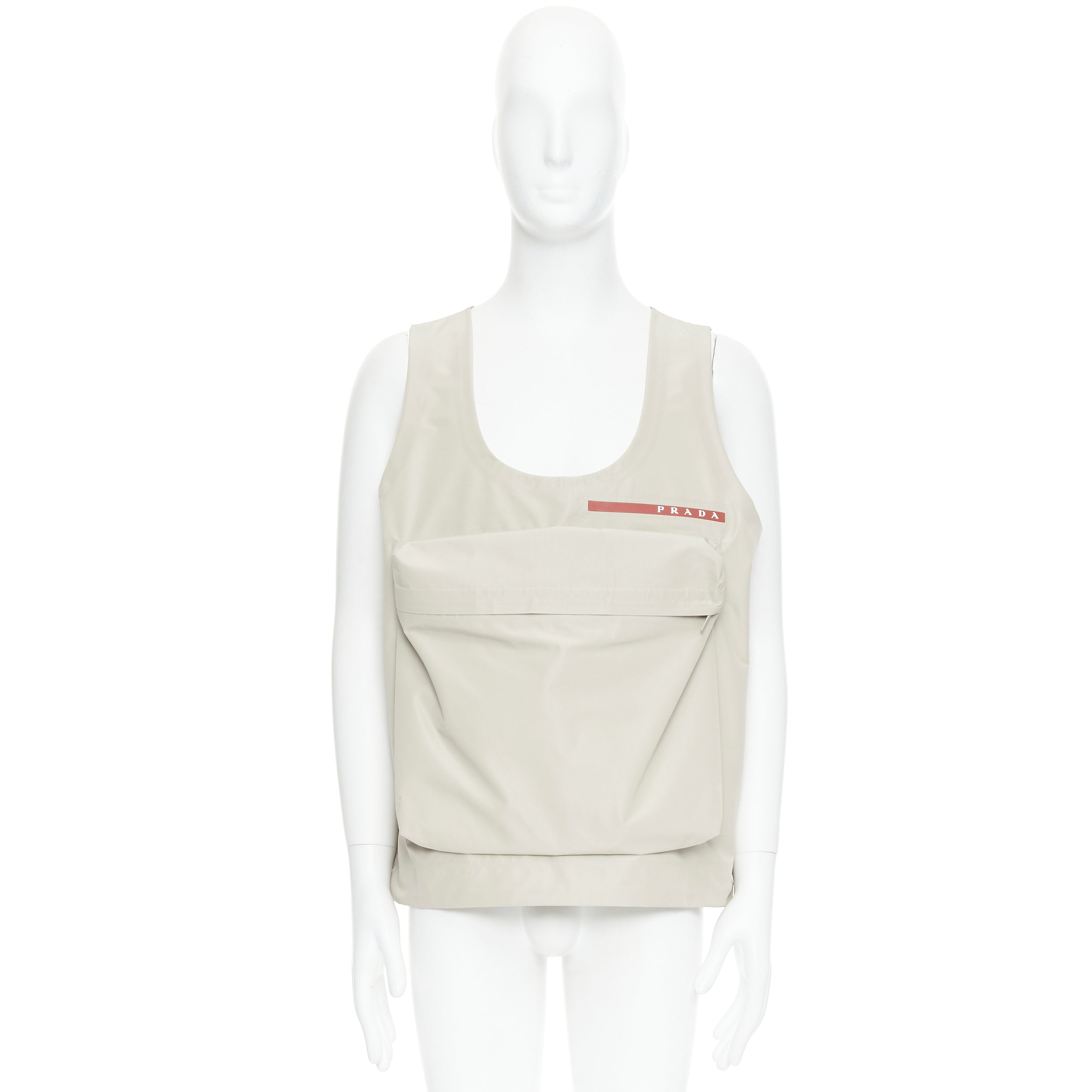 Prada Technical fabric vest - Image 11