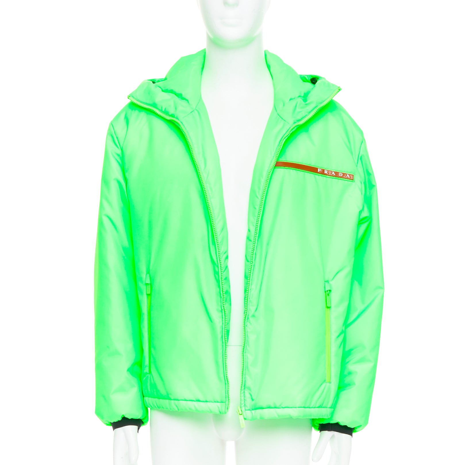 Prada Neon Green Jacket