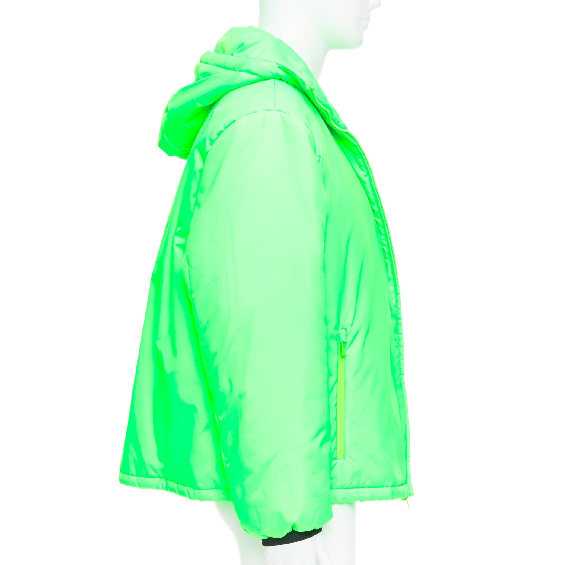 Prada Neon Green Jacket - 4