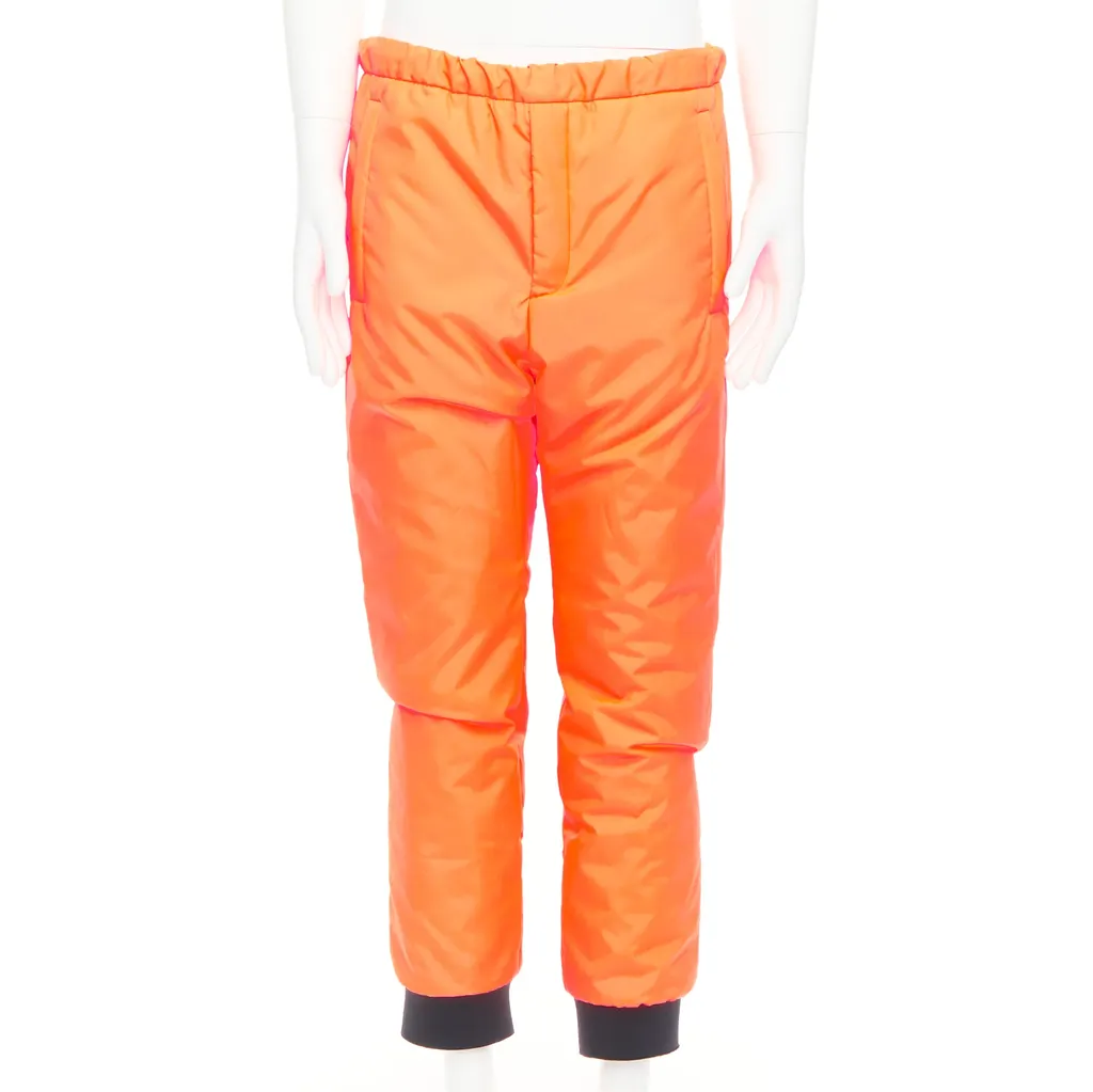 Prada SPG52M Orange Polyester Never worn, with tag - Front View