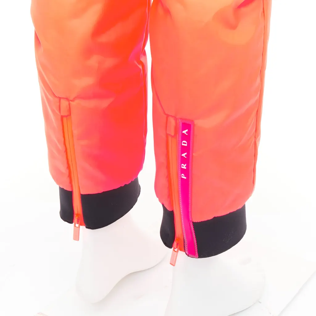 Prada SPG52M Orange Polyester Never worn, with tag - Back View