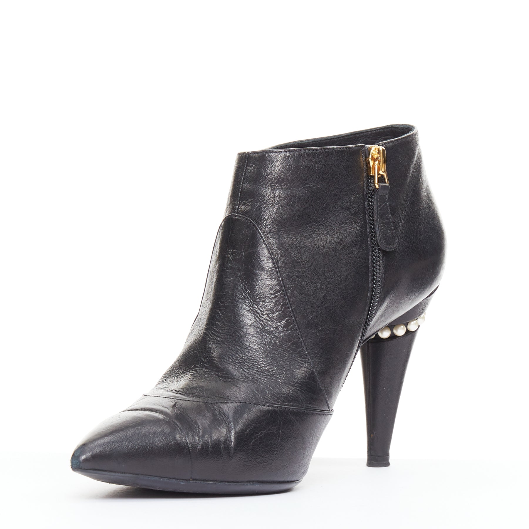 Chanel 15C black calfskin - 4