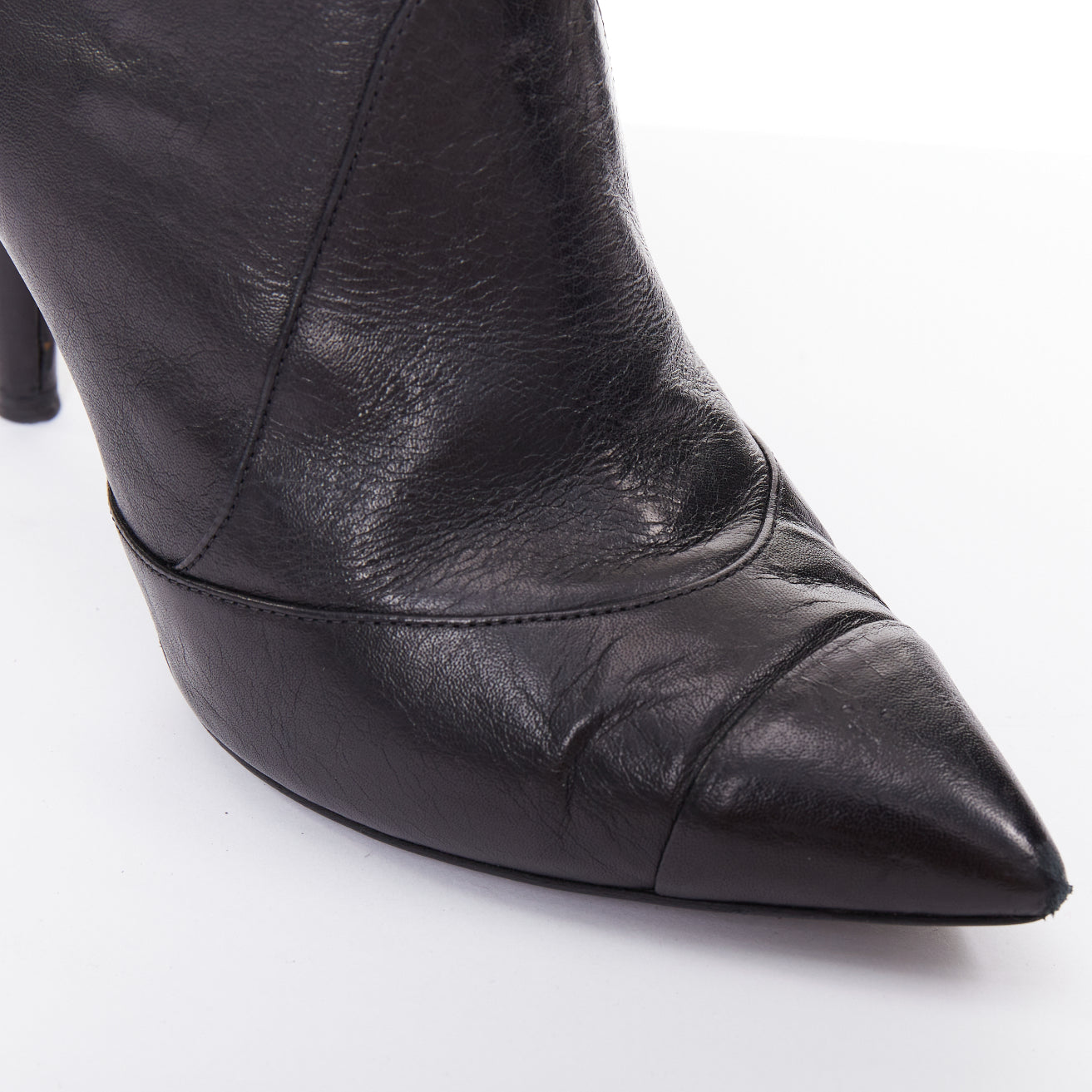 Chanel 15C black calfskin - Detail 2