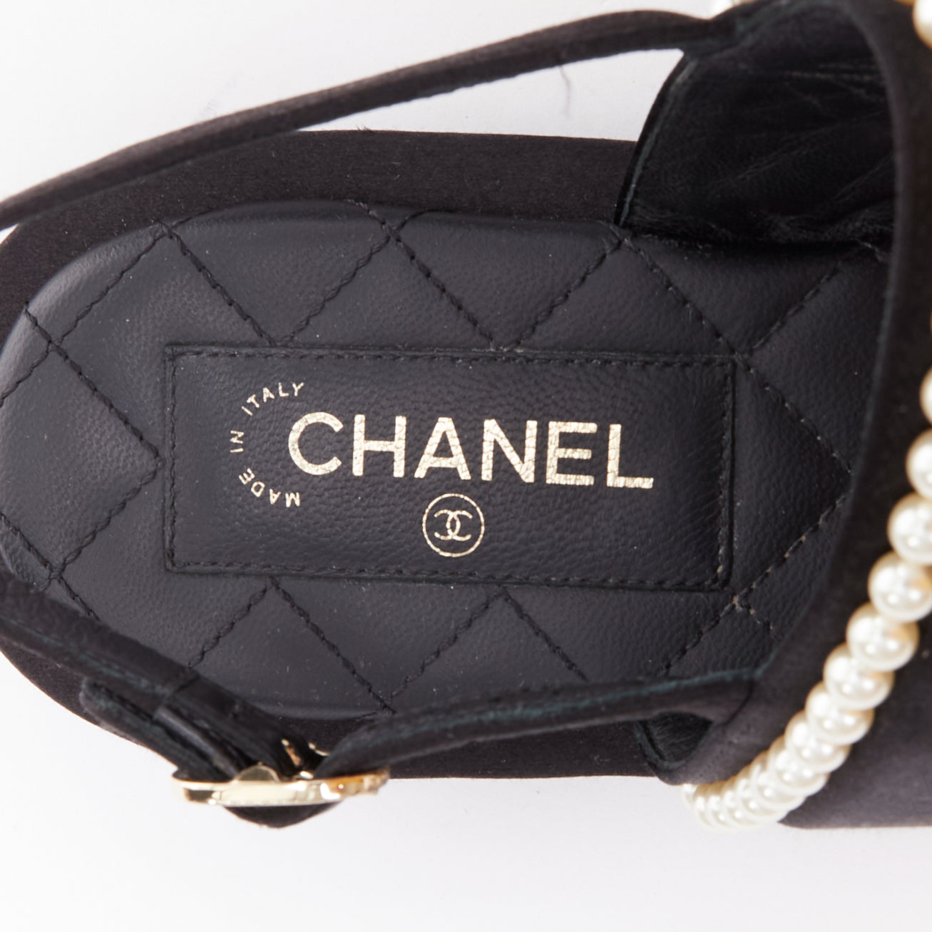 Chanel Pearl Dad Sandals - Image 11