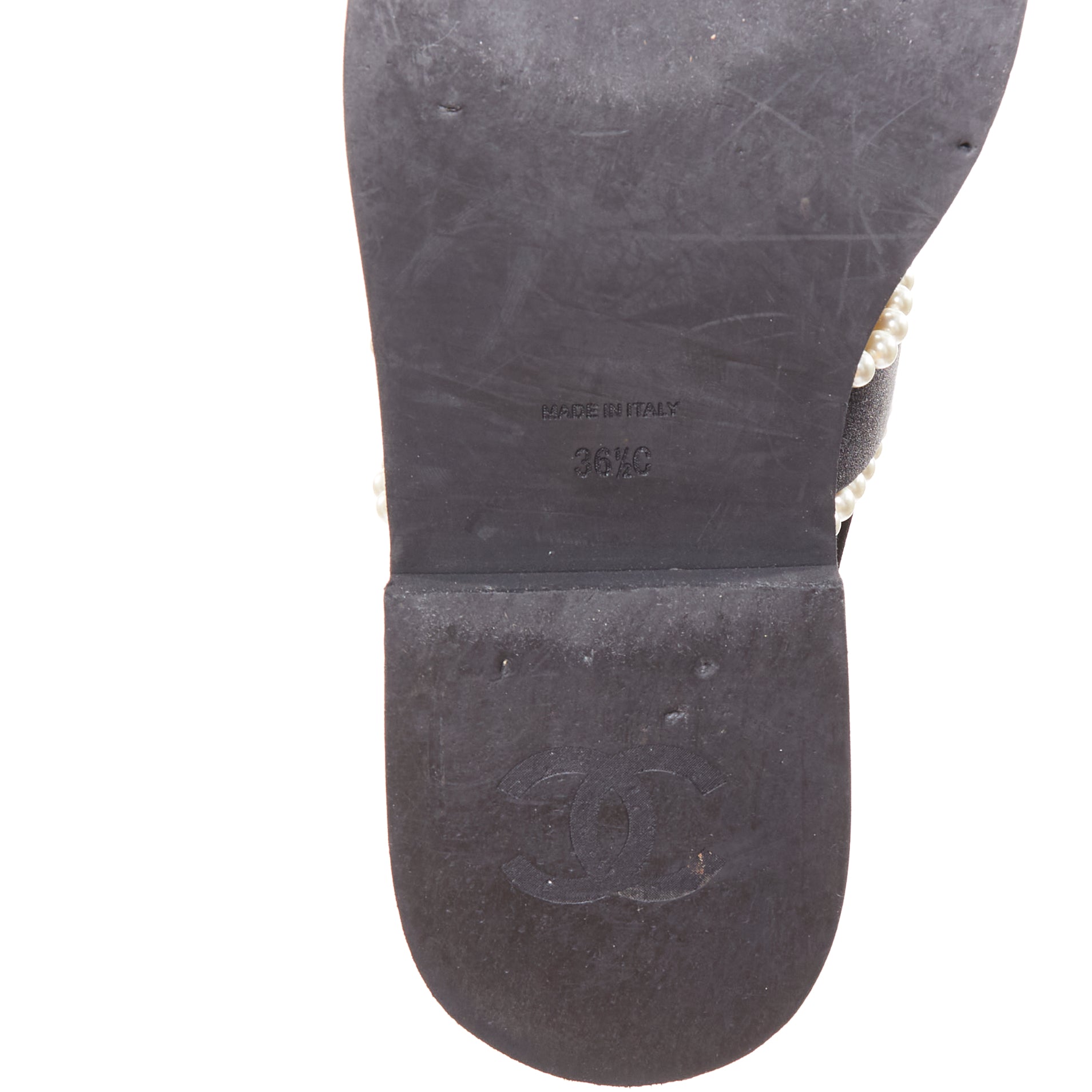 Chanel Pearl Dad Sandals - Image 12