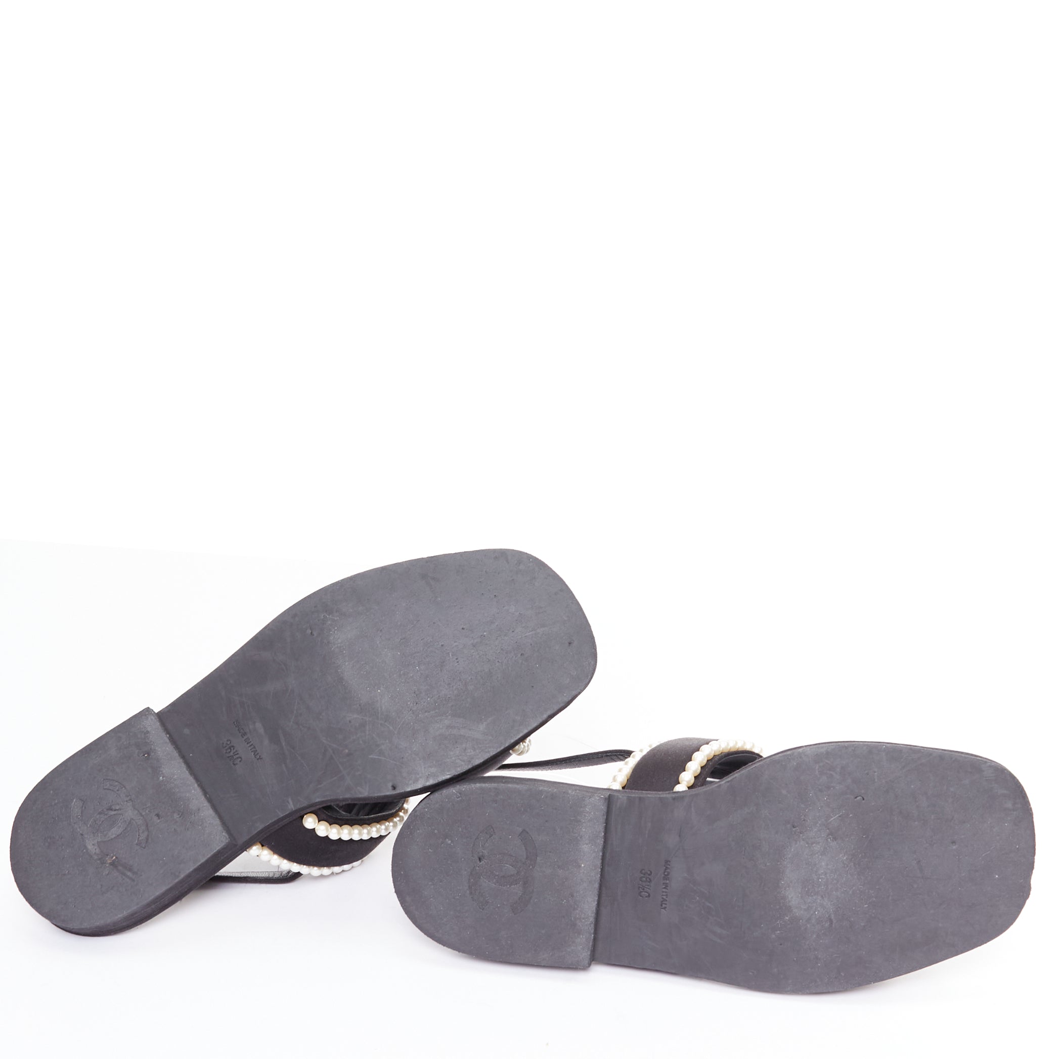 Chanel Pearl Dad Sandals - Image 13