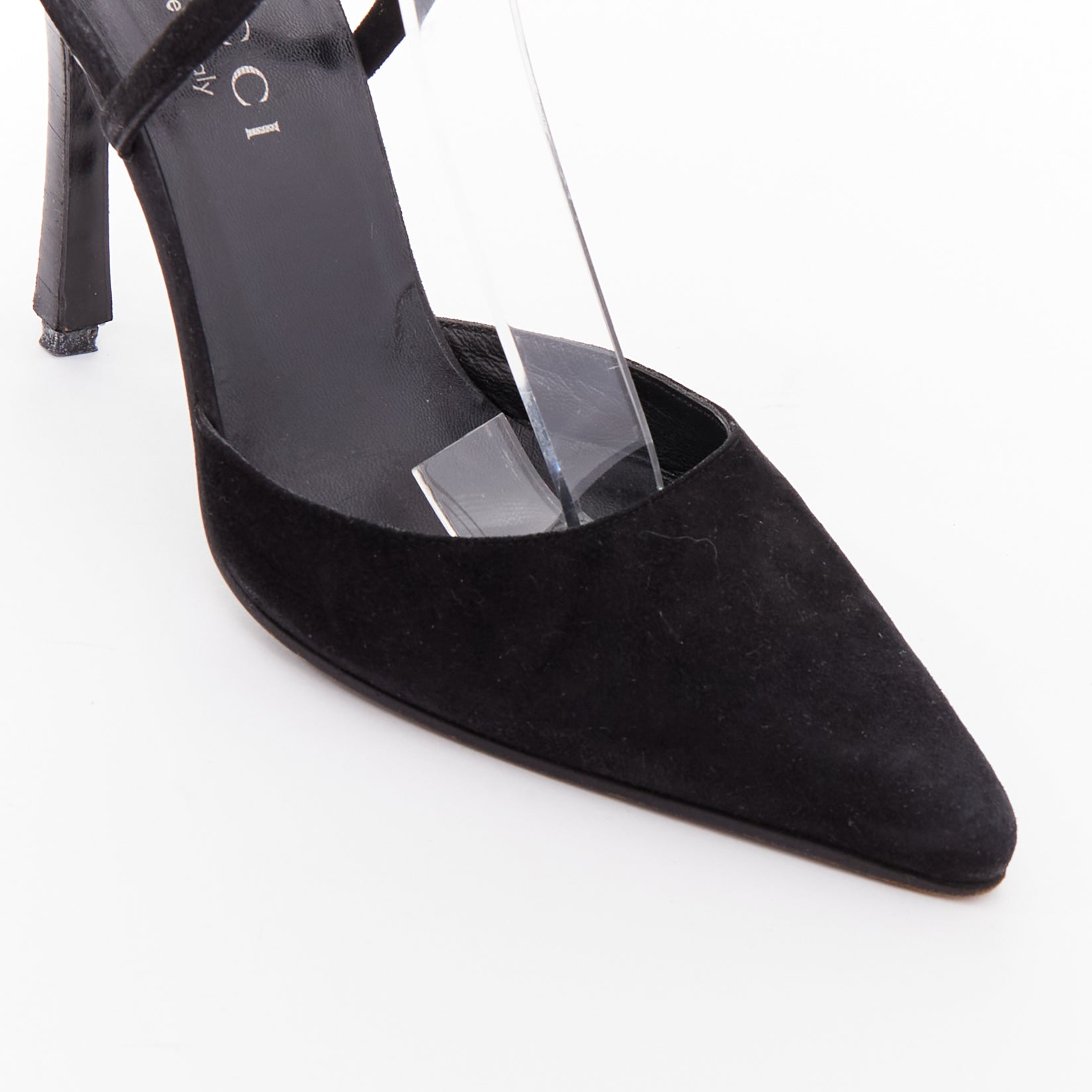 Gucci Metal ID Slingbacks - Detail 2