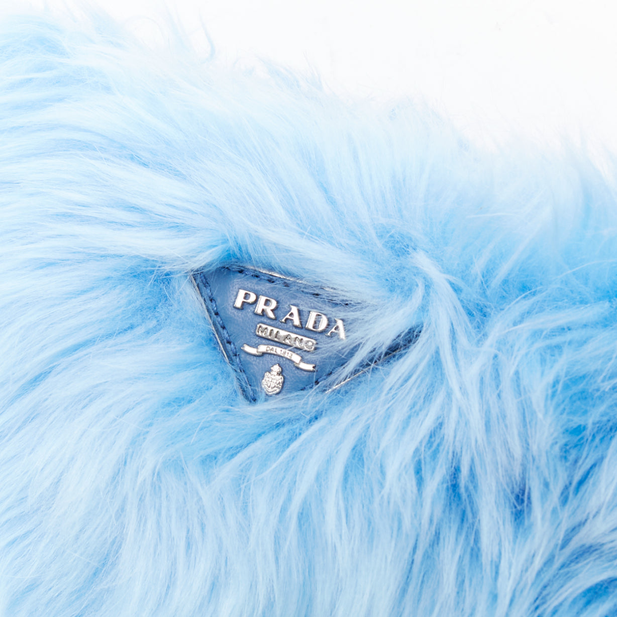 Prada Faux Fur Wristlet Bag - Detail 2