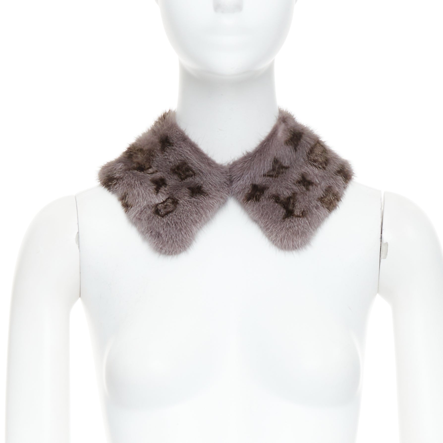 Louis Vuitton Mink Collar Scarf