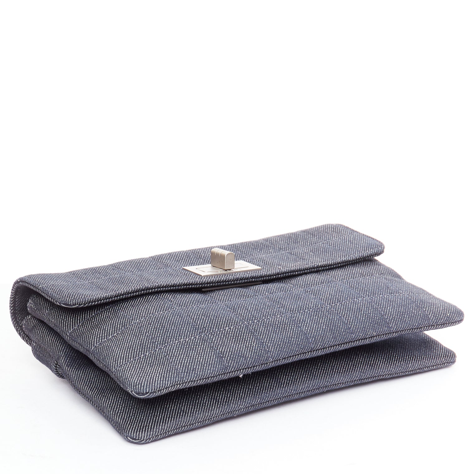 Chanel Mademoiselle Chocolate Bar Clutch - Side view