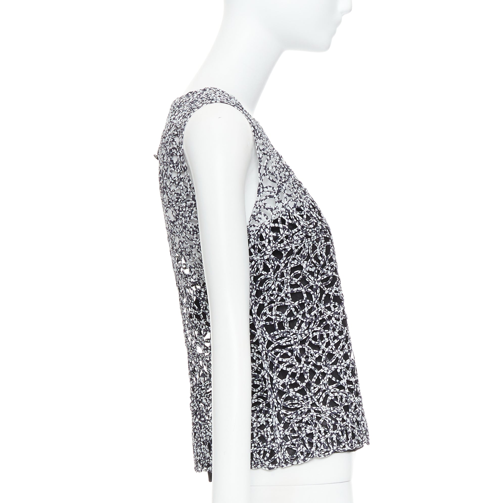 Chanel Abstract Print Vest - 4