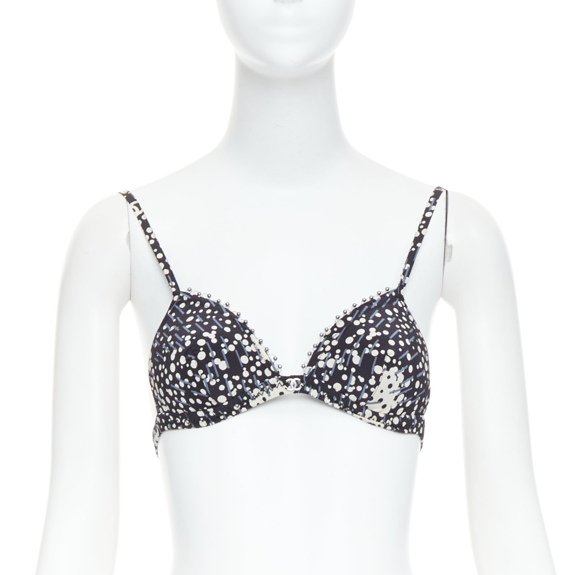 Chanel Pearl Padded Bra