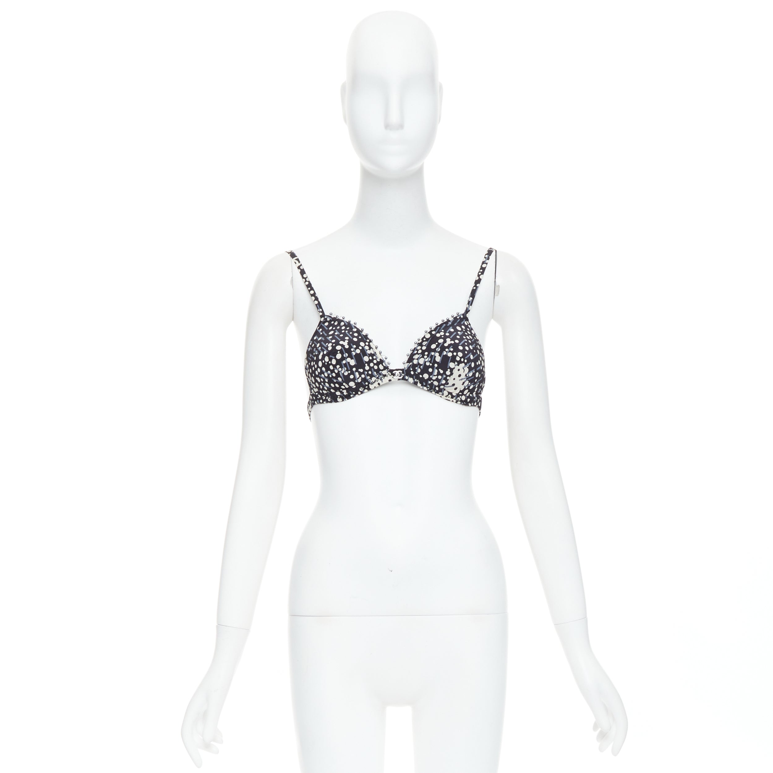 Chanel Pearl Padded Bra - Image 10