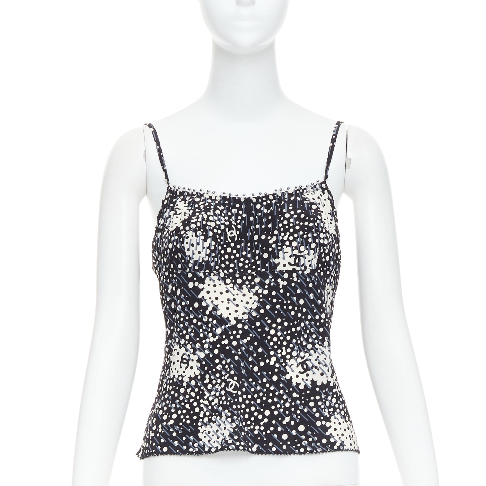 Chanel Polka Dot Camisole