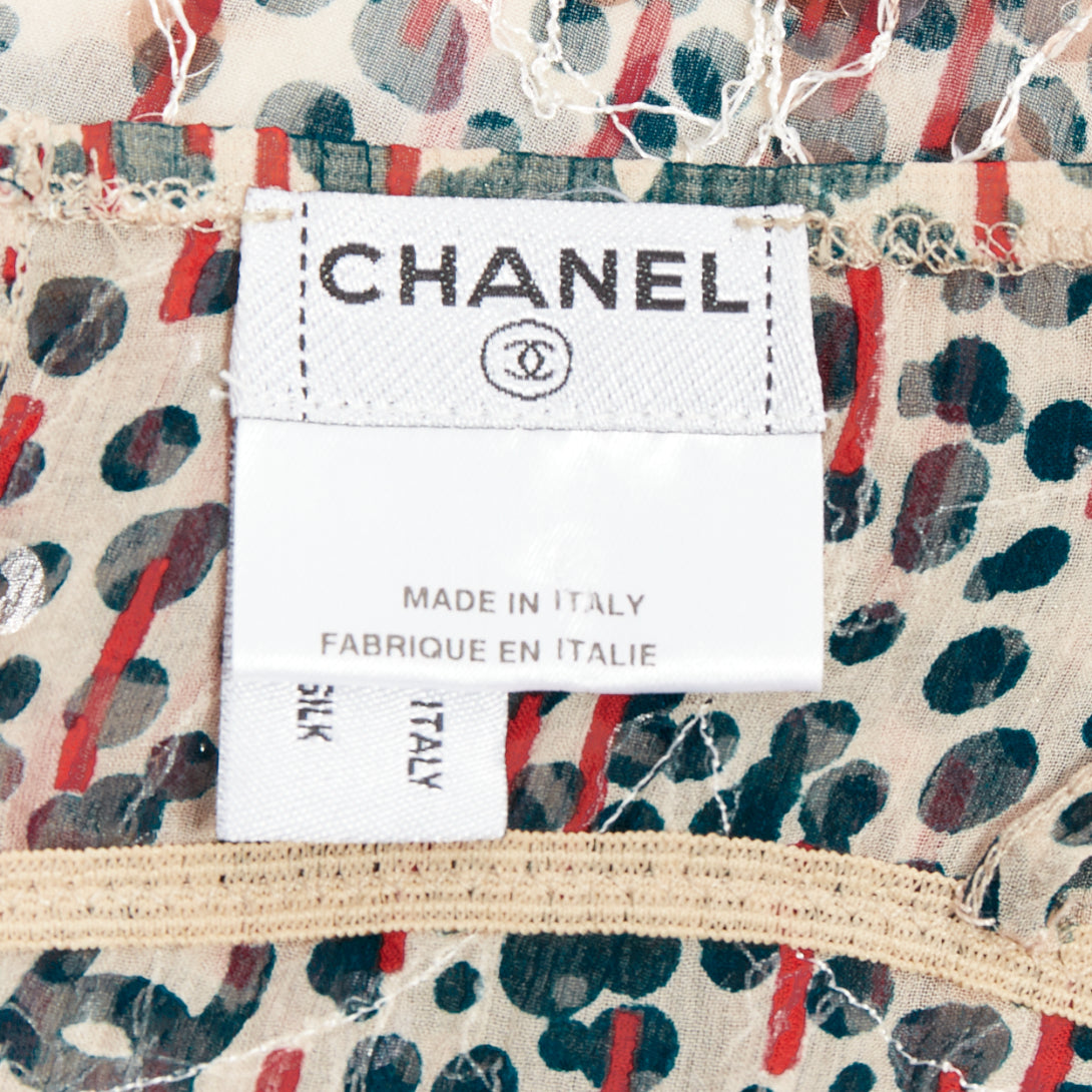 Chanel Sequin Fringe Camisole - Image 10