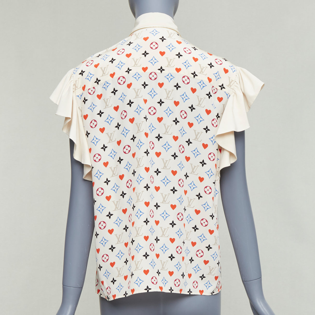 Louis Vuitton LV Ruffle Blouse - Side view