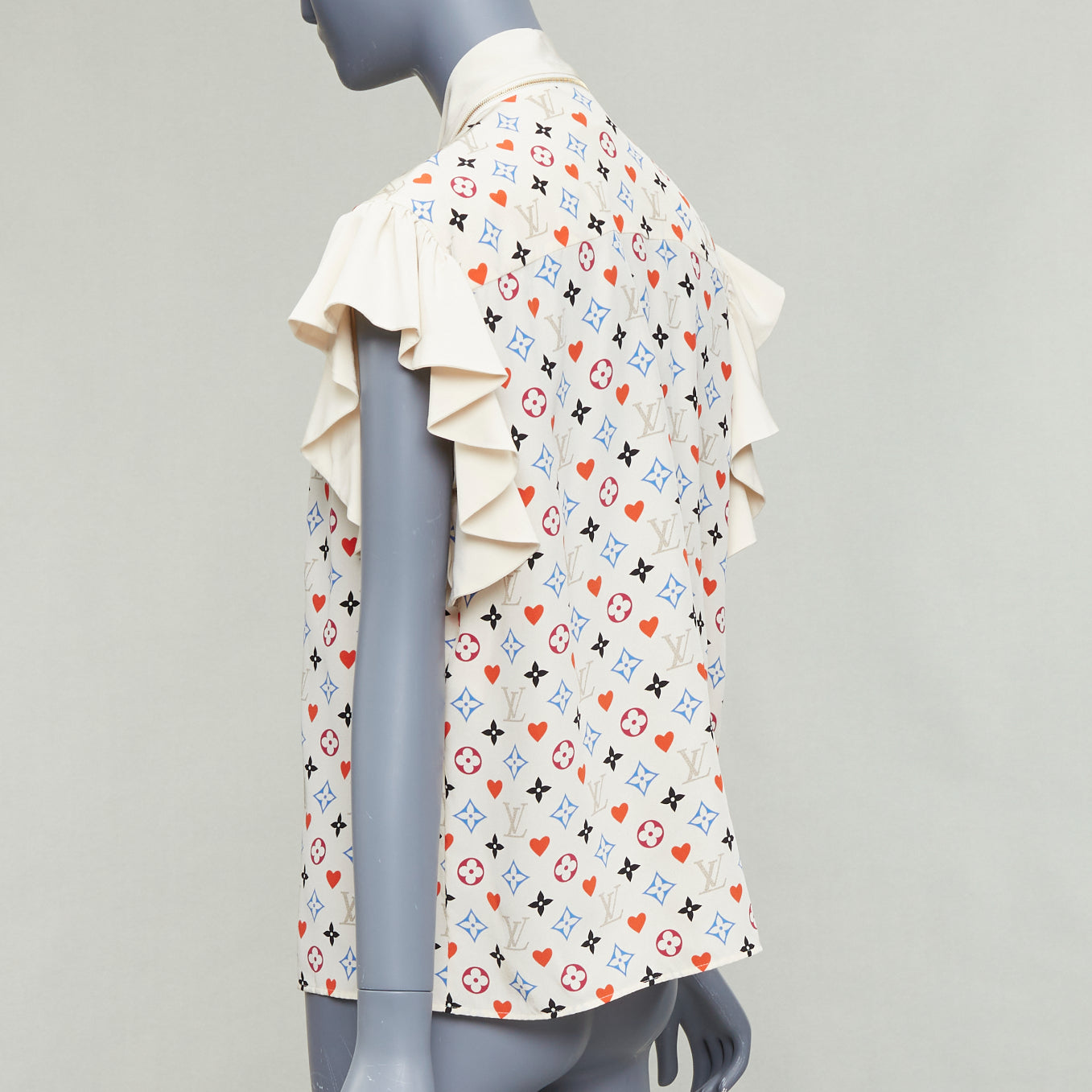 Louis Vuitton LV Ruffle Blouse - Detail 1