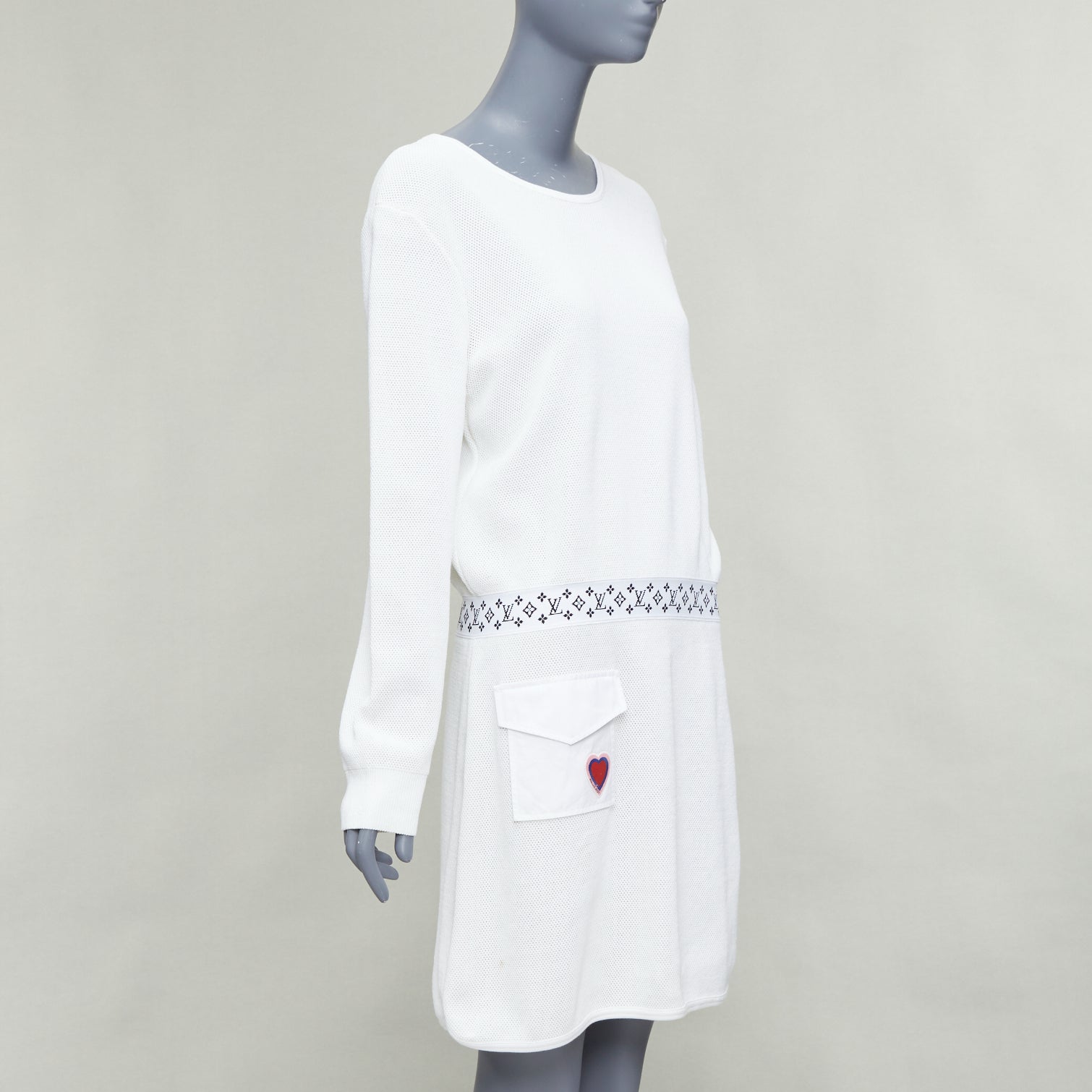 Louis Vuitton Badge Slouchy Dress - Image 6