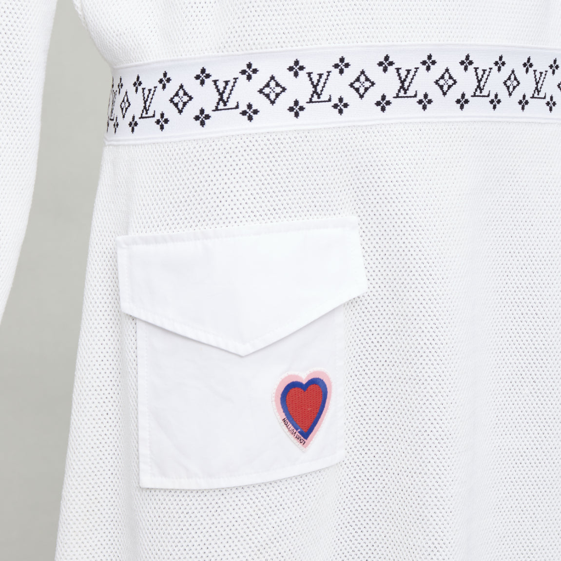Louis Vuitton Badge Slouchy Dress - Detail 2