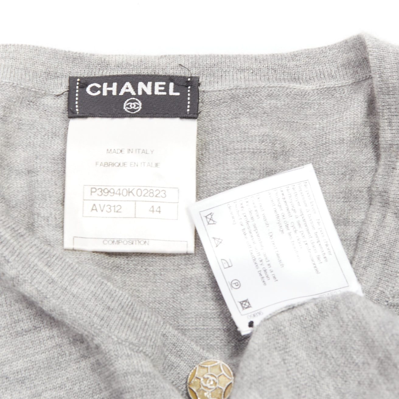 Chanel Camellia Button Sweater - Image 11