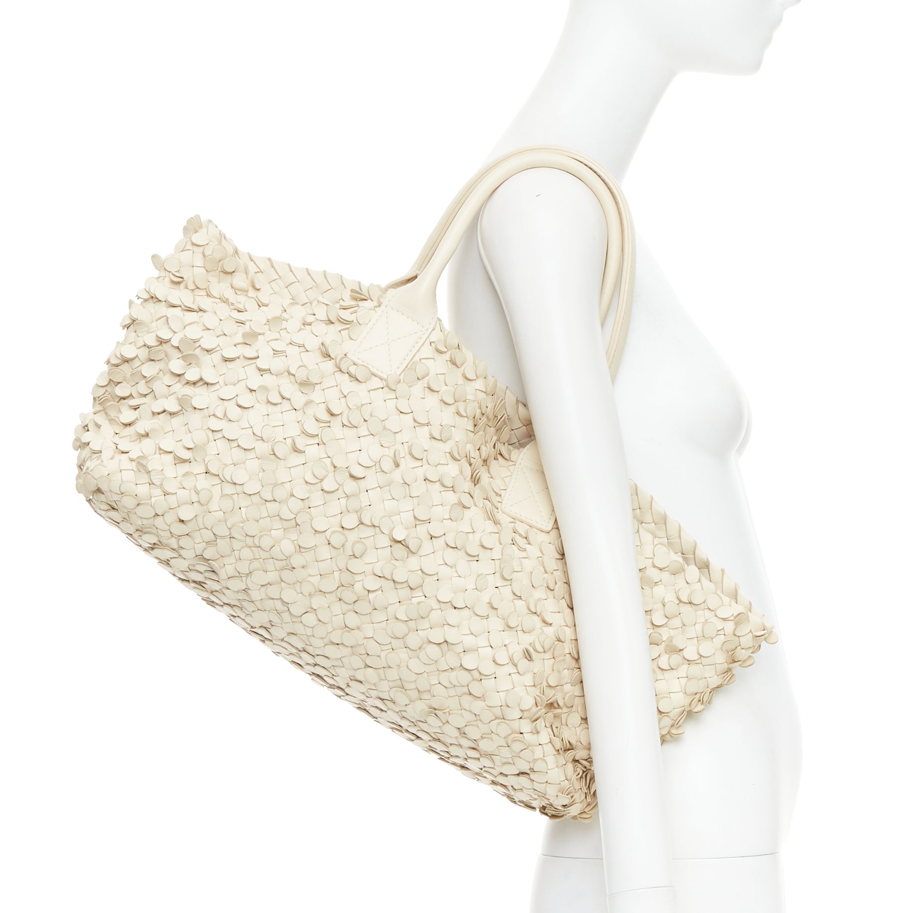 Bottega Veneta Cabat Poussin Paillettes - Back view