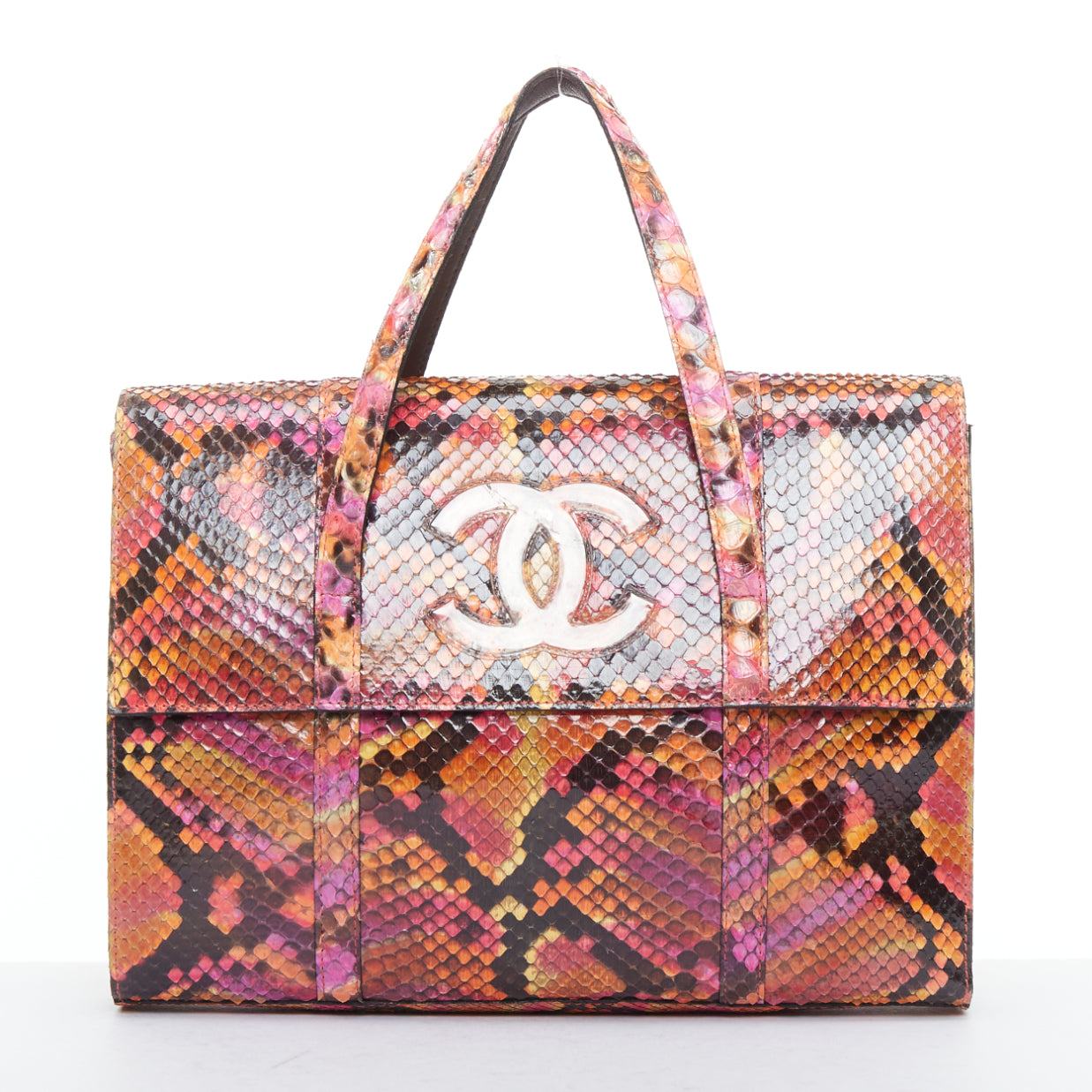 Chanel Glossy Scale Flap Bag